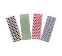 SUPVOX Kit D’Affûtage Ski et Snowboard 4 Pièces Pierre Diamantée Portable Outil de Biseautage et Polisseur Antirouille pour Entretien Précis et Restauration des Bords Sports D’Hiver