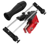 SUPVOX Kit D'affûtage pour Chaîne de Tronçonneuse, Pièce D'affûteuse à Manivelle Portable, Outil Pratique Compatible Toutes Chaînes, Accessoire d'entretien pour Jardin et Coupe de Bois