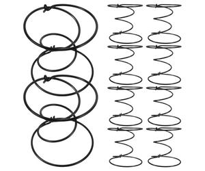SUPVOX Kit de 10 Ressorts Ressorts de Canapé 100 Mm Hauteur en Matériau Résistant pour Meubles Pièces de Rechange pour Fauteuils Inclinables pour Maison et Bureau