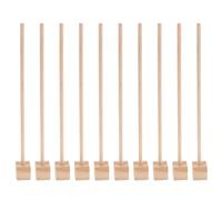 SUPVOX Kit de 100 Blocs de Construction DIY : Chevilles en Bois et Base en Blocs - Ensemble de Puzzles créatifs à emboîter - Artisanat en Bois Massif pour Jouets STEM