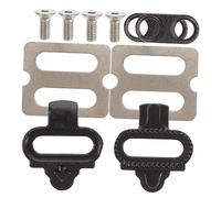 SUPVOX Kit de de Pédale pour VTT Accessoires de Pédalier Auto Bloquant Plaque de Verrouillage Durable Installation Facile