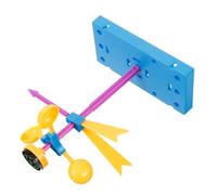 SUPVOX Kit de Girouette DIY Éducatif Robuste pour Garçon Fille Jeu Scientifique pour Garçons et Filles et Favorisant la Pensée Indépendante Activités Parent-garçon Fille