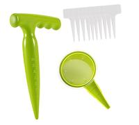 SUPVOX Kit de Jardinage Outil de Semis Manuel et Épandeur de Graines pour Planteuse de Jardin et Serre