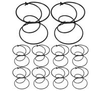 SUPVOX Kit de Remplacement 10 Pcs Ressorts de Rembourrage pour Canapé et Fauteuil Inclinable, Ressorts à Tension Longue 100 Mm Hauteur, Pièces de Chaise pour Meubles, Réparation Siège