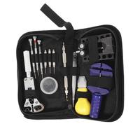 SUPVOX Kit de Réparation de Montres 31 Pièces en Acier Inoxydable Léger, Outils de Démontage et Suppression de Liens Précis, Tournevis Horloger pour Changer Bracelet et Pile, Usage