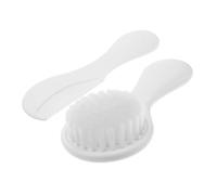 SUPVOX Kit De Toilettage 2 Pièces Peigne Nouveau-Né Garçon Message De Peigne Nouveau-Né Peigne Peigne De Nettoyage Du Cuir Chevelu Pour Fille Peigne De Nettoyage De La Tête En Plastique