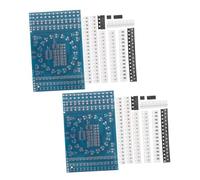 SUPVOX Kit D'entraînement à La Micro-Soudure Composants Montés en Surface pour Débutants Et Professionnels, 2 Pièces, Plaque D'exercices SMD, Formation Compétences Soudure, Usage École Et Atelier