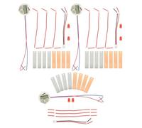 SUPVOX Kit d'Expérience Scientifique Pile à Fruits DIY 3 Sets Électrodes Zinc-Cuivre en Métal Solide Horloge Électronique Matériel Expérimental Éducatif et Sensoriel pour Fournitures