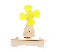 SUPVOX Kit Éducatif Générateur Éolien DIY pour École Scientifique Dexpérimentation Électrique et Pédagogique Turbine à Vent pour Apprentissage Stem Couleur Aléatoire Couleur Aléatoire