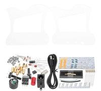 SUPVOX Kit Électronique de Soudure Harpe-lyre à 7 Cordes Instrument DIY à Monter Soi-même Pièces Électroniques Légères Projet Bricolage Musical Débutant Soudure et Pratique
