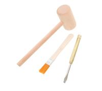 SUPVOX Kit Fouille Garçon Fille Bois et Métal Archéologie pour Creuser Pierres Précieuses Outil Léger et Sûr pour Apprentissage Éducatif