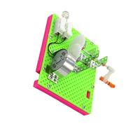 SUPVOX Kit Générateur Manuel DIY Scientifique Éducatif pour Garçon Fille Activité Manuelle Expérience Électricité Cadeau Garçon Fille