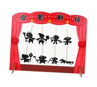 SUPVOX Kit Marionnettes Ombres DIY pour Garçon Fille de Marionnettes Créatif et Jeux de Rôle Scène de Spectacle avec Accessoires pour Histoires Imaginatives et Activités Familiales