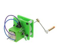SUPVOX Kit Scientifique DIY Générateur à Main pour Garçon Fille Éducatif Physique Expérience Scientifique Électricité Garçon Fille