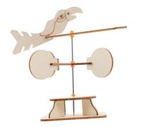 SUPVOX Kit Scientifique DIY Windmill pour Garçon Fille Activité Manuelle Bois pour Projet Éducatif Stem Expérience Vent Pédagogique Sûr et Créatif pour Apprentissage Pratique