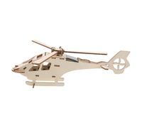 SUPVOX Kit Scientifique Hélicoptère Solaire en Bois à Monter Soi-même, Jouet Éducatif Stem Assemblage Manuel pour Expériences de Vol en Extérieur et Intérieur