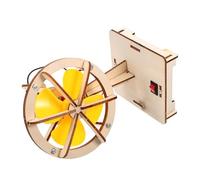 SUPVOX Kit Scientifique pour Garçon Fille DIY Ventilateur Manuel Matériel Éducatif pour Écoles Primaires Expérience Scientifique Pratique pour Développer Motricité Fine et Curiosité