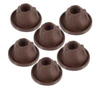 SUPVOX Kit Scientifique Volcan Volcanologie pour Garçon et Filles Petit Modèle 6 Pièces Plastique Sûr Coffret Éducatif pour Expériences Scolaires et Démonstrations Volcaniques