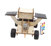 SUPVOX Kit Solaire Voiture à Assembler pour Garçon Fille Ans Scientifique Électrique Éducatif DIY Stimule Curiosité et Esprit Créatif