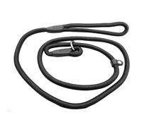 SUPVOX Laisse de Dressage pour Chien Nylon Réglable Robuste et Résistante Corde de Traction Noire pour Promenade et Entraînement des Animaux