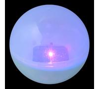 SUPVOX Lampe Flottante Solaire à Boule LED Blanche, Plastique, Changeante | Éclairage Flottant, Alimentation Solaire 1,2 V 600 Ma, Usage Parc et Bassin, Batterie Aaa Incluse