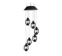SUPVOX Lampe Solaire LED Carillon en Forme De Bouteille De Kérosène pour La Décoration