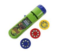 SUPVOX Lampe Torche Projecteur Dinosaure Vert en Plastique Motifs Changeants, Jouet Éducatif sans Bavure pour Garçon et Filles, pour Jeu et Apprentissage