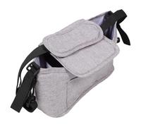 SUPVOX Lin Organisateur de Poussette, Antidérapant Caddy Suspendu | Revêtement Extérieur Imperméable, Crochets Renforcés Élargis, Compartiments Divisés, Rangement Pratique pour Bébé