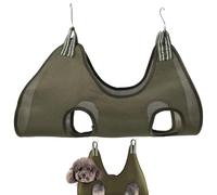SUPVOX Lit Suspendu pour Chat et Chien Hamac de Toilettage Respirant Lit de Couchage Confortable et Robuste avec Boucle Métallique Renforcée Espace de Repos Suspendu pour Animaux