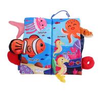 SUPVOX Livre D'images Sur L'éducation Préscolaire Jouets Nouveau-nés Livres Froissés Pour Bébés Livre Doux Livres Pour Bébés Livre D'activités Pour Bébé Livres Nouveau-né Polyester