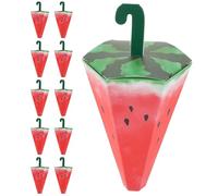 SUPVOX Lot de 10 Boîtes à Bonbons de Parapluie Coloré Boîtes Présents en Papier Légères pour Anniversaire Garçon et Filles et Fêtes Estivales