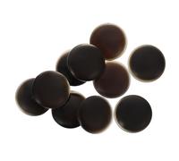SUPVOX Lot de 10 Cabochons Ronds en Verre 16mm à Changement de Couleur Thermosensible, Accessoires pour Création de Bijoux Diy, Décoration en Pierres Précieuses pour Bracelets, Colliers