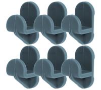 SUPVOX Lot de 10 Crochets de Support en Plastique pour Étagères de Congélateur et Réfrigérateur, Clips Compacts et Robustes pour Rangement Organisé Congélateur et Réfrigérateur