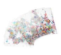 SUPVOX Lot de 10 Intercalaires Perforés A6 en Pvc Transparent, Onglets de Classeur Colorés à Six Trous, Séparateurs D’index pour Classeurs et Bloc-notes, Accessoires de Classement