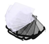 SUPVOX Lot de 10 Paquet Filtrants en Filet Portable pour Aquarium, 5 Blancs 5 Noirs, Filtration pour Média Filtrant Aquarium, Accessoires Pratiques pour Pompe et Filtre