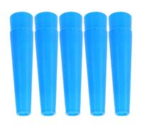 SUPVOX Lot de 10 Tubes à Enrouler en Plastique Bleu Coniques pour Accessoires de Tissage, Bobines de Fil pour Laine, Compatibles Métiers à Tisser, pour Travaux D'aiguille et Production