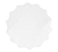 SUPVOX Lot de 100 Autocollants Double Face Carrés 25X25Mm Pastilles Adhésives Transparentes pour Fixation d'Affiches et Objets Légers