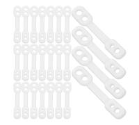 SUPVOX Lot de 100 Boucles Antidérapantes en Silicone Coupe-Vent pour Cintres à Vêtements, Fixation Fiable et Résistante pour Rangement Organisé à Domicile