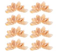 SUPVOX Lot de 100 Coquillage Bijoux en Conque Naturelle avec Trou, pour Décoration Côtière et Création de Bracelets, Pendentifs Uniques pour DIY