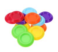 SUPVOX Lot de 12 Bols en Plastique pour Insectes 3,4 Cm Mangeoire pour Blattes et Grillons Bol de Nourriture et Abreuvoir pour Terrarium Petits Animaux Alimentaire pour Couleur Aléatoire