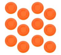 SUPVOX Lot de 12 Mangeoires à Insectes Orange 3,4 Cm Bols Miniatures pour Reptiles et Petits Animaux Supports Alimentaires pour Terrariums et Enclos, Bol Nourricier Solide et Facile