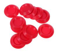 SUPVOX Lot de 12 Mangeoires pour Blattes Rouges Compactes, Bol Alimentaire pour Cafards en Plastique Robuste, Gamelles pour Terrariums D’Insectes, Adaptées aux Lézards, Geckos,
