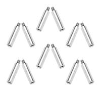 SUPVOX Lot de 12 Rallonges D'axe pour Boîte à Musique, Barre D'extension Longue en Métal, Accessoires pour Mécanisme Musical, Remplacement Adaptable, Décoration Intérieure et Création