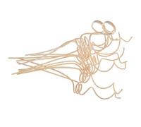 SUPVOX Lot de 12 Set de Bâtonnets Diffuseurs en Rotin Beige, Grand Format Incurvé, sans Feu pour Diffuseur Parfum D’Ambiance, Recharge Compatible Huiles Essentielles, Décoration