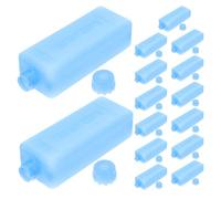 SUPVOX Lot de 15 Blocs Réfrigérants pour Ventilateur Sachets Réfrigérants Mini Taille pour Glacière, 15 Pièces, Réutilisables, Compatibles Refroidisseur D'air, pour Camping, Bureau