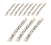 SUPVOX Lot de 15 Parchemins de Mezouza Casher Enroulés Cerceau Argenté, Décoration Murale Hébraïque pour Porte, Bénédiction Juive Traditionnelle, pour Maison et Fêtes Juives