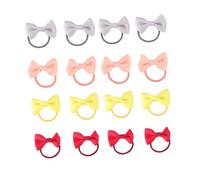 SUPVOX Lot De 18 Élastiques Cheveux Fille Nœuds Décoratifs, Doux Et Élastique, Ruban-gros-grain, Usage Quotidien De Cheval, Accessoires Garçon Et Filles Couleur Aléatoire