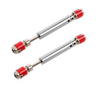 SUPVOX Lot De 2 Arbres De Transmission pour Voiture d'escalade Arbre De Transmission pour Chenilles Robuste pour Véhicule Rc Mise À Niveau pour