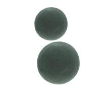 SUPVOX Lot de 2 Boules de Mousse Renforcée Ronde Absorbante 9 Cm et 12 Cm pour Compositions de Fleurs, Mariage, Jardinage et Loisirs Créatifs, Blocs Mousse Hydratants pour Fleurs