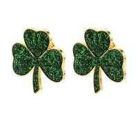 SUPVOX Lot de 2 Broches Festives Trèfle Vert Émail, Épingles Décoratives Irlandaises Saint-patrick, Accessoires pour Femmes et Filles, Présent Symbole de Chance et Énergie Positive